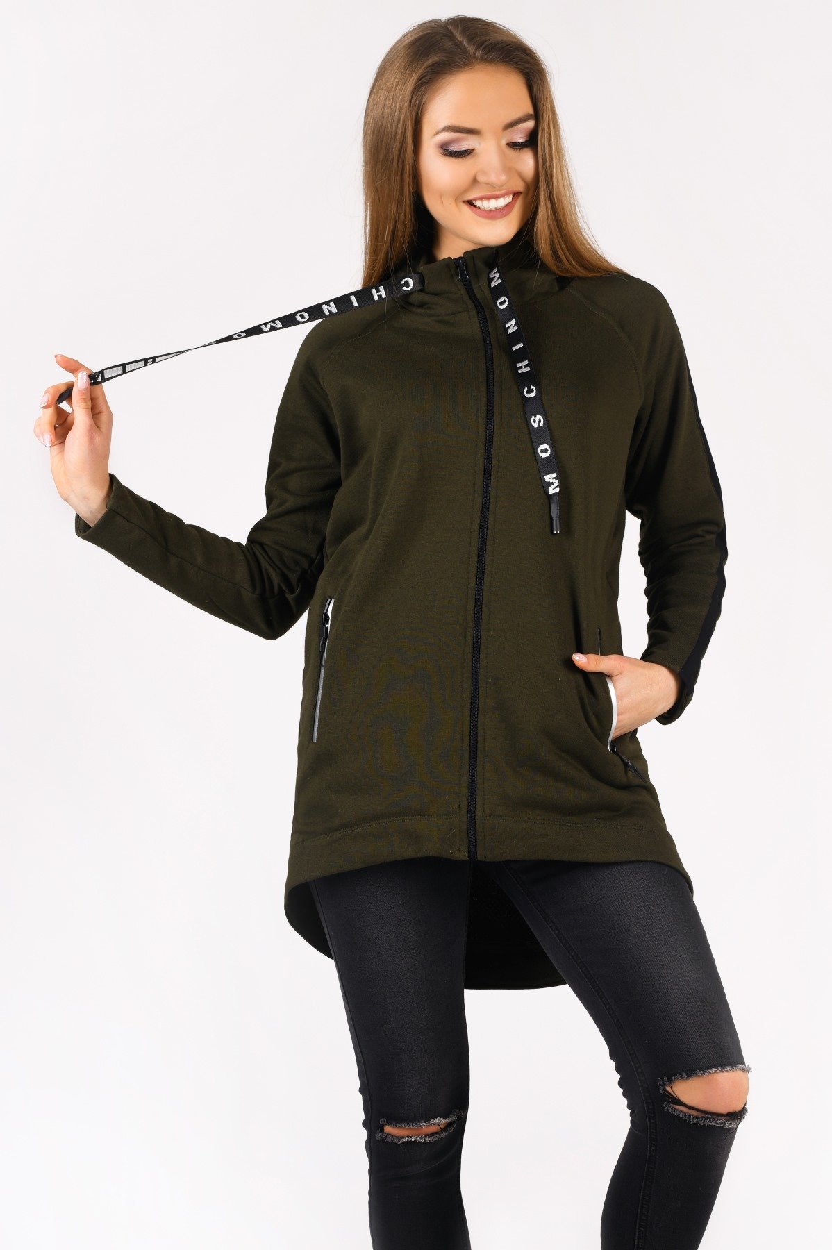 

Спортивная кофта SV-7578-1 Pretty Woman S хаки