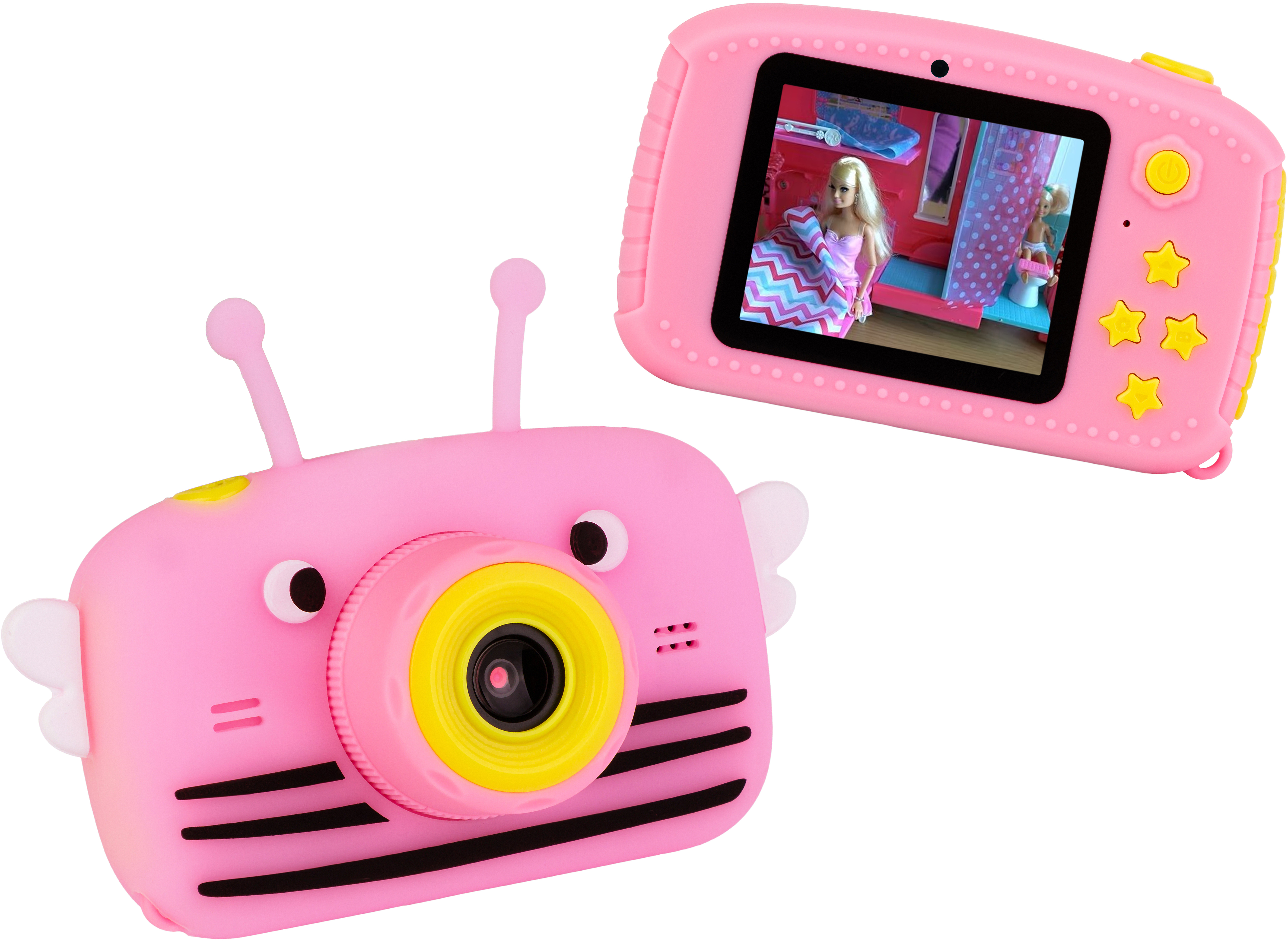 

Цифровой детский фотоаппарат Atomix Flix 1 Two Cameras 20MP 1080p pink (dfpaoflx1p)