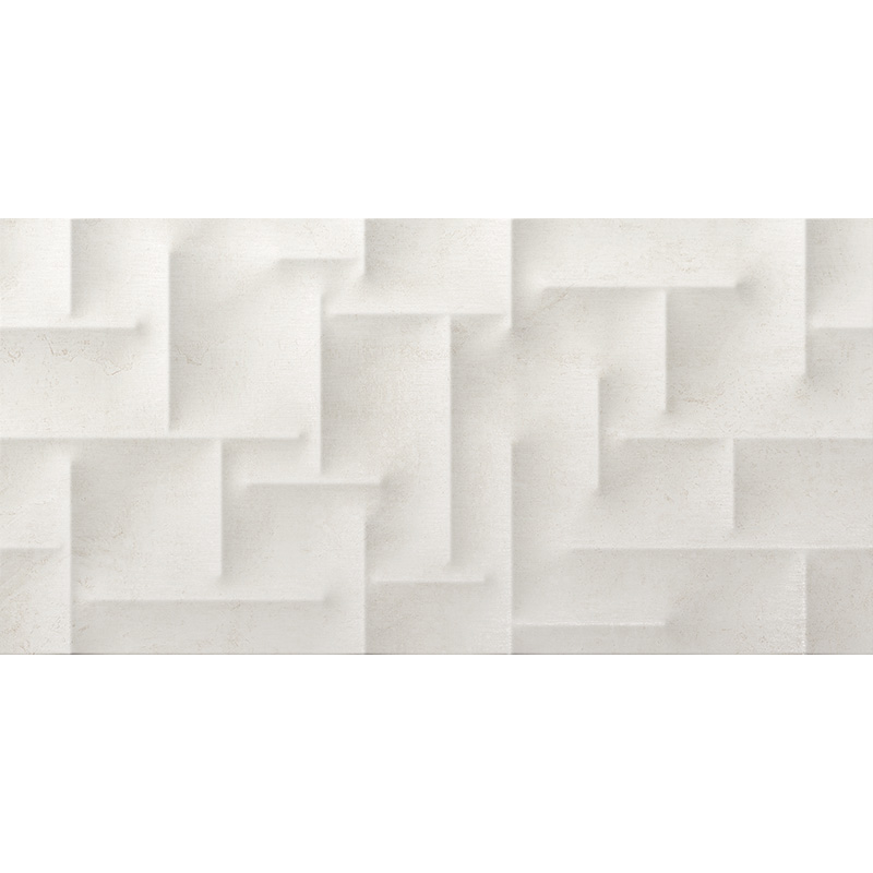 

Грес Cristal Ceramica Serena Relieve Blanco белый 450x900 (134204)
