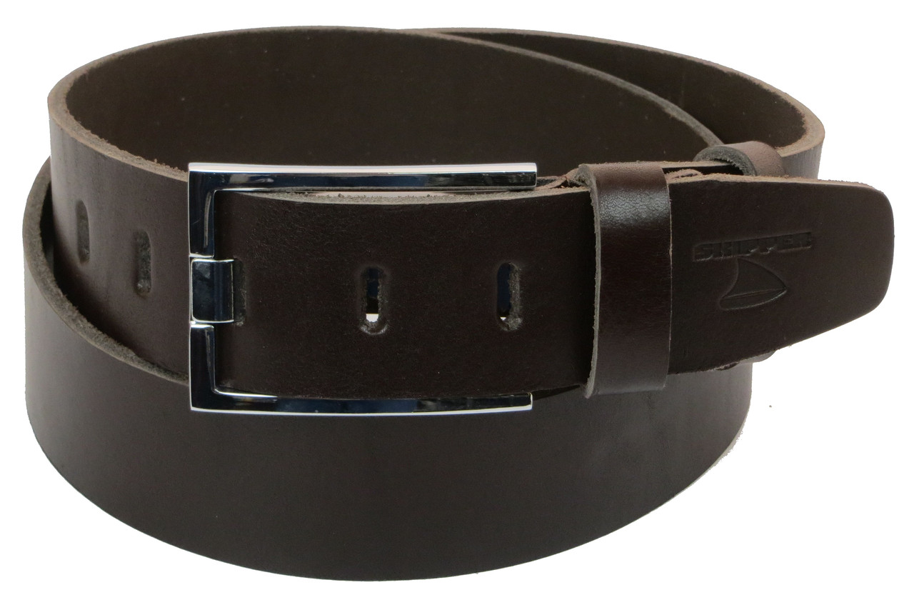 

Мужской кожаный ремень под джинсы Skipper supersumka (TР0121150-45)