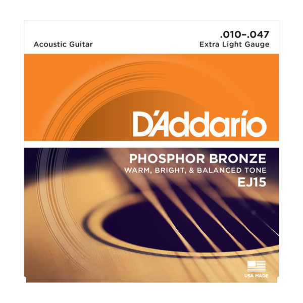 

DAddario EJ15 Phosphor Bronze Extra Light (10-47)
