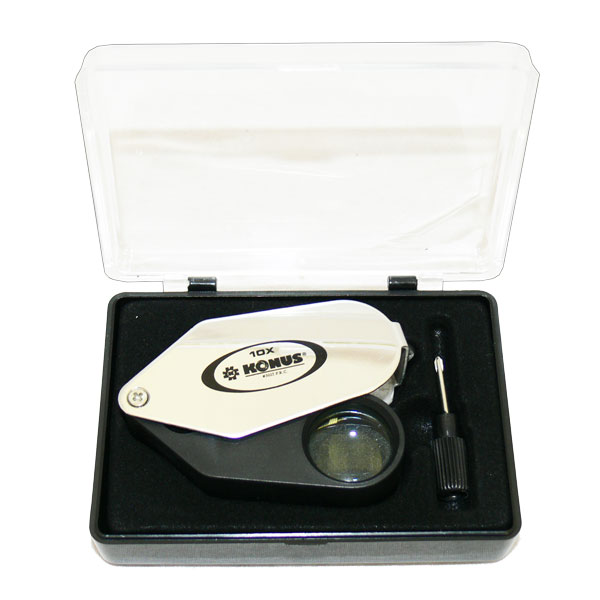 

Лупа KONUS LINEN TESTER 10x with LED light (3025)