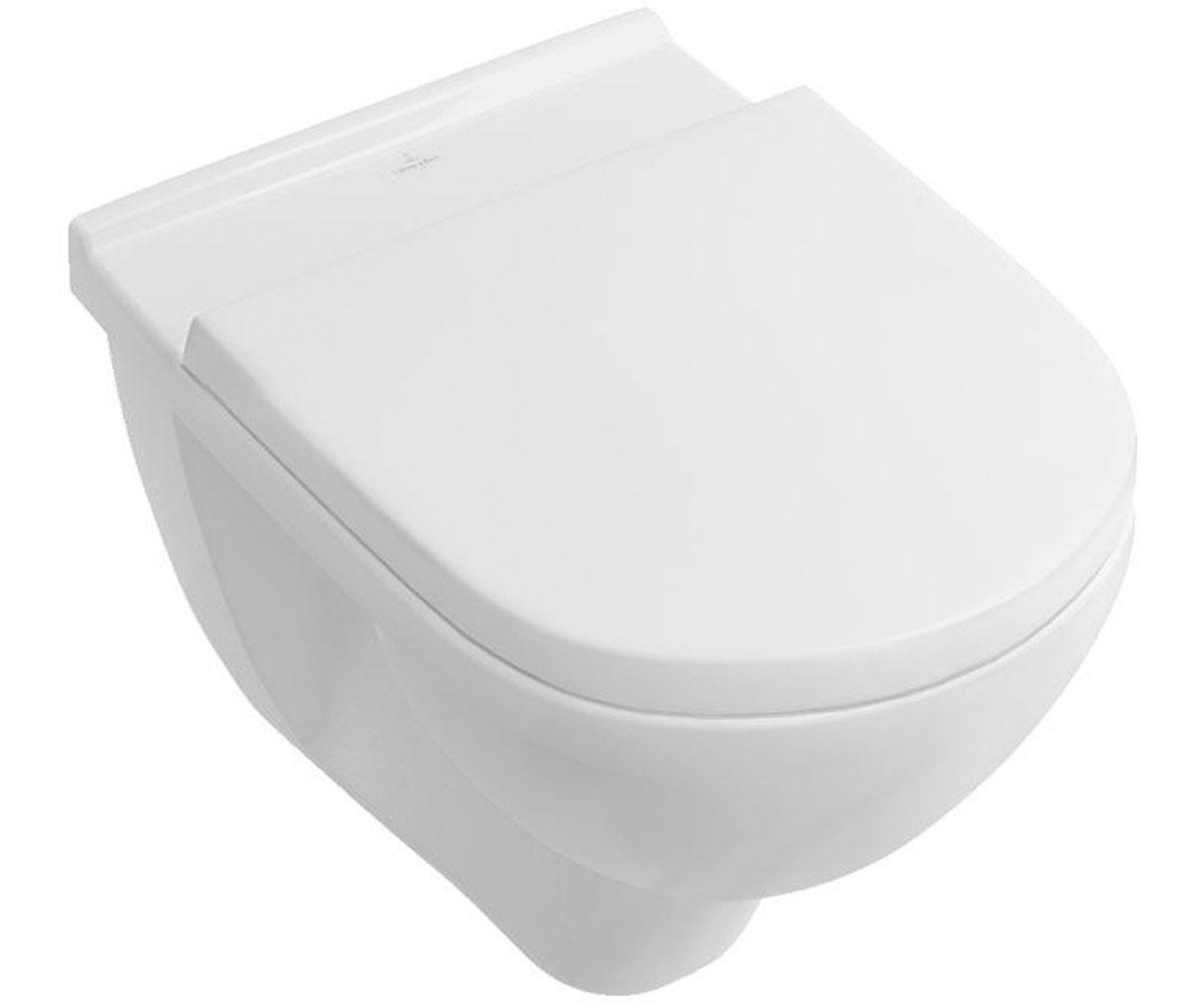

Унитаз с сиденьем микролифт VILLEROY & BOCH O.NOVO 5660H101