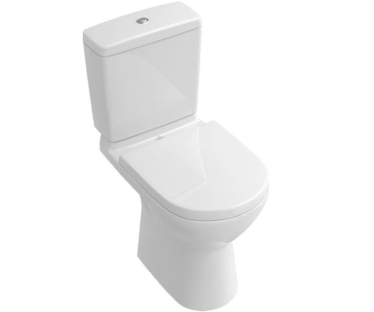 

Унитаз компакт с сиденьем VILLEROY & BOCH O.NOVO 5661T301