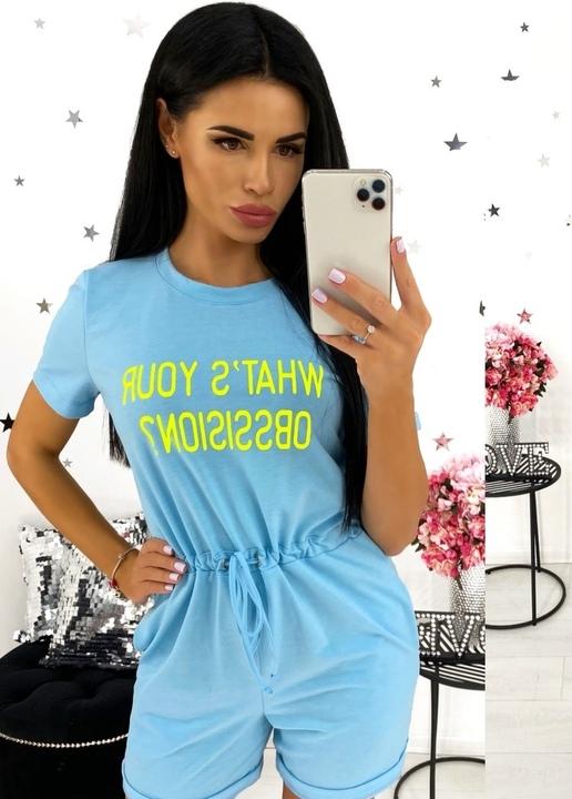 

Комбинезон G&M k-68063 - Размер цвет голубой, Комбинезон G&M k-68063 46-48 Размер цвет голубой