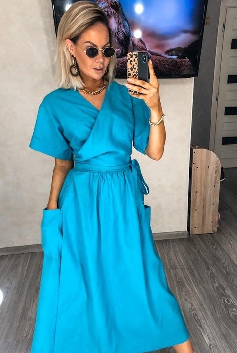 

Платье G&M k-68468 универсальный - Размер цвет бирюзовый, Платье G&M k-68468 универсальный 42-48 Размер цвет бирюзовый