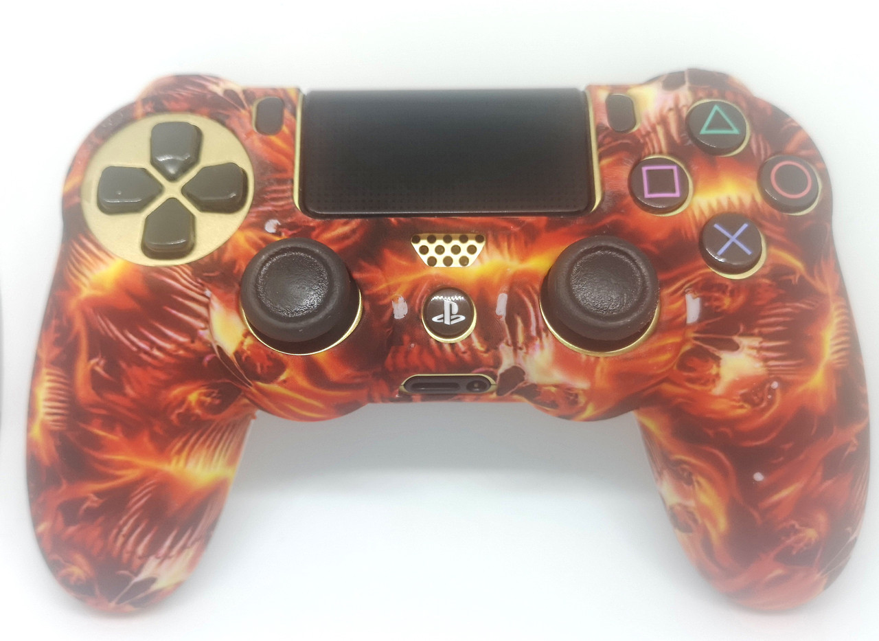 

Чехол принтованный Game Teh X Inferno для геймпада Dualshock 4 (PlayStation4) V1