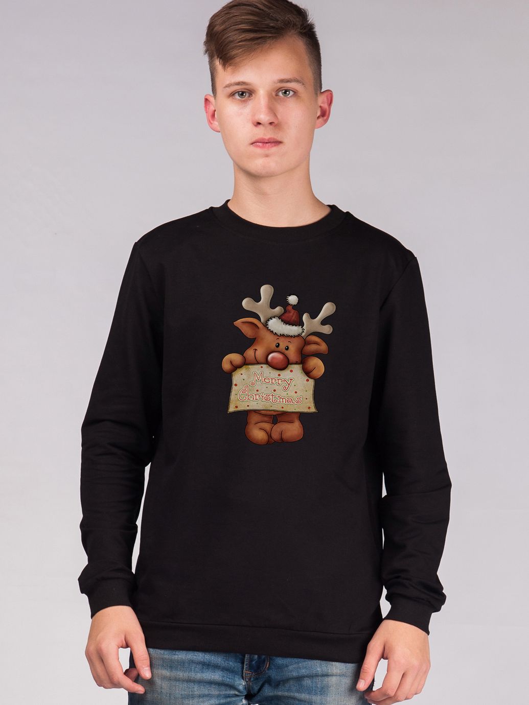 

Свитшот Malta М276-13-РЧ Christmas Deer ХХL (54) Черный