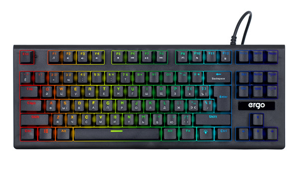 

Игровая клавиатура проводная ERGO KB-910