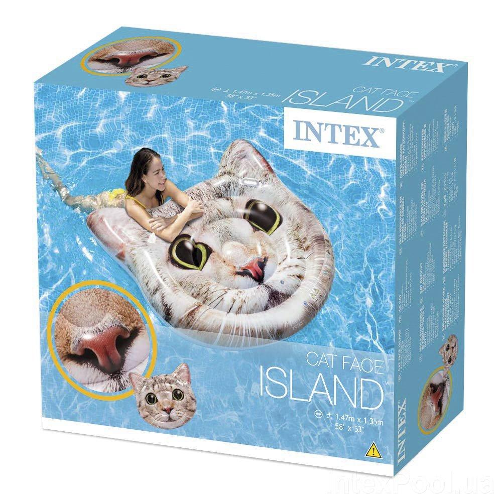 

Надувной матрас-плот с ручками Intex 58784 Кот