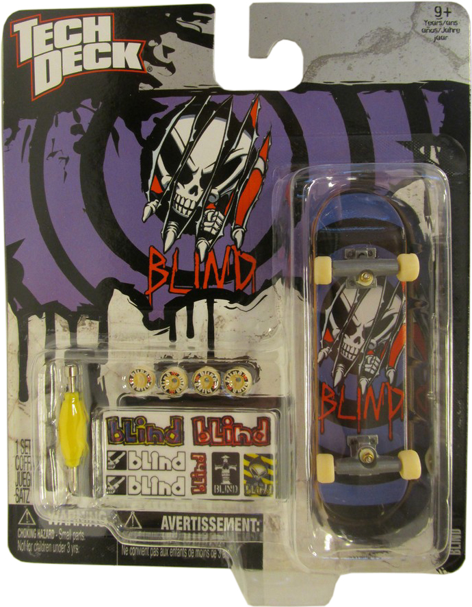 

Фингерборд Tech Deck Blind фиолетовый череп (13600-6013037(M100)-TD003) (778999000225)