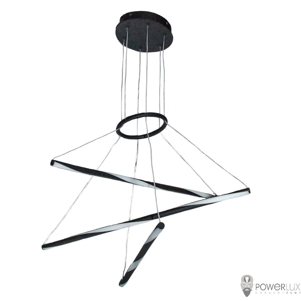 

Люстра светодиодная PWL 21W 3000K IP20 ART-Spiral BK