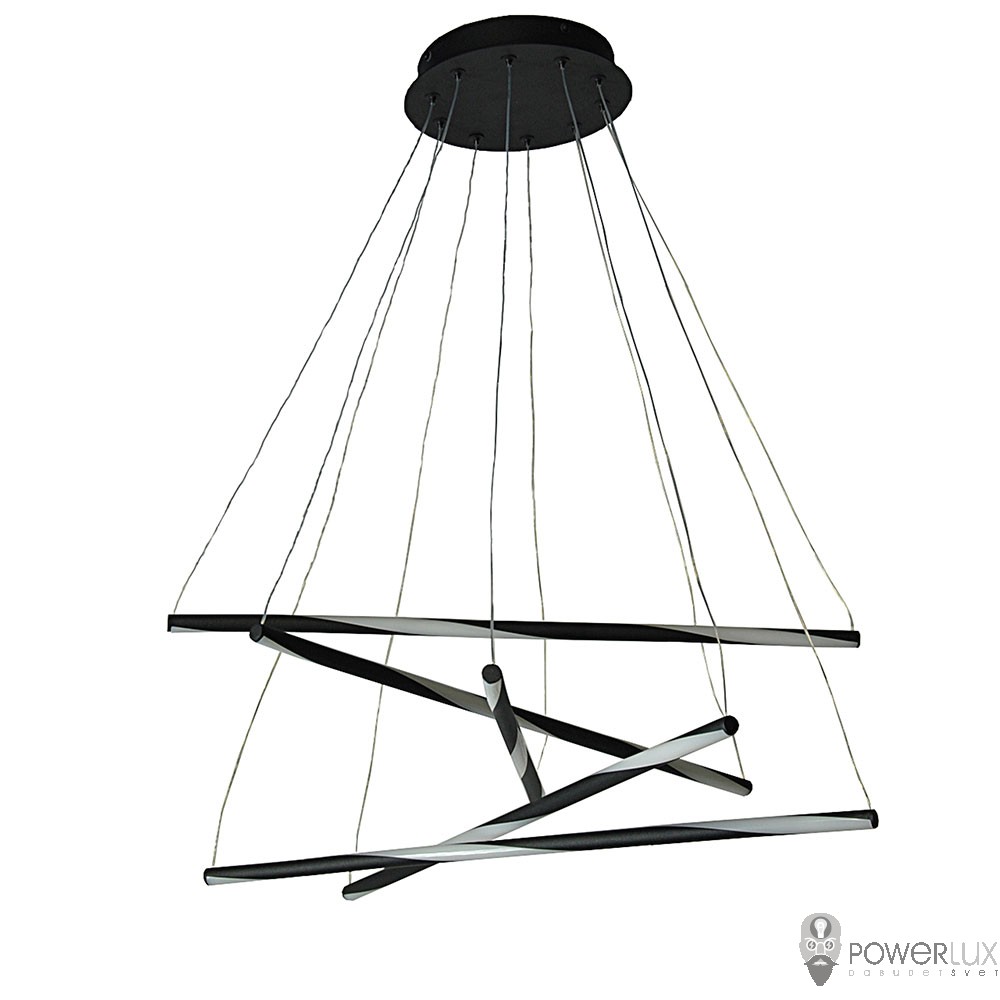 

Люстра светодиодная PWL 36W 3000K IP20 ART-Spiral BK