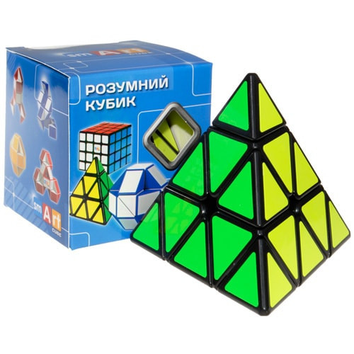 

Smart Cube Pyraminx black | Пирамидка Смарт черная SCP1