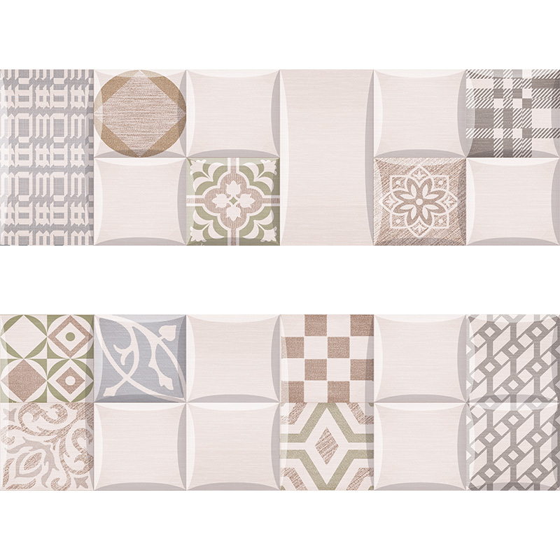 

Кафель Mapisa Whoops Mosaic Decore бежевый 252х800 (146104)