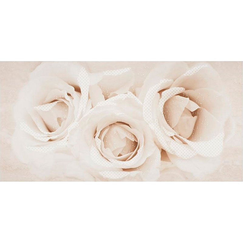 

Декор Opoczno Camelia Flower бежевый 297x600 (186304)