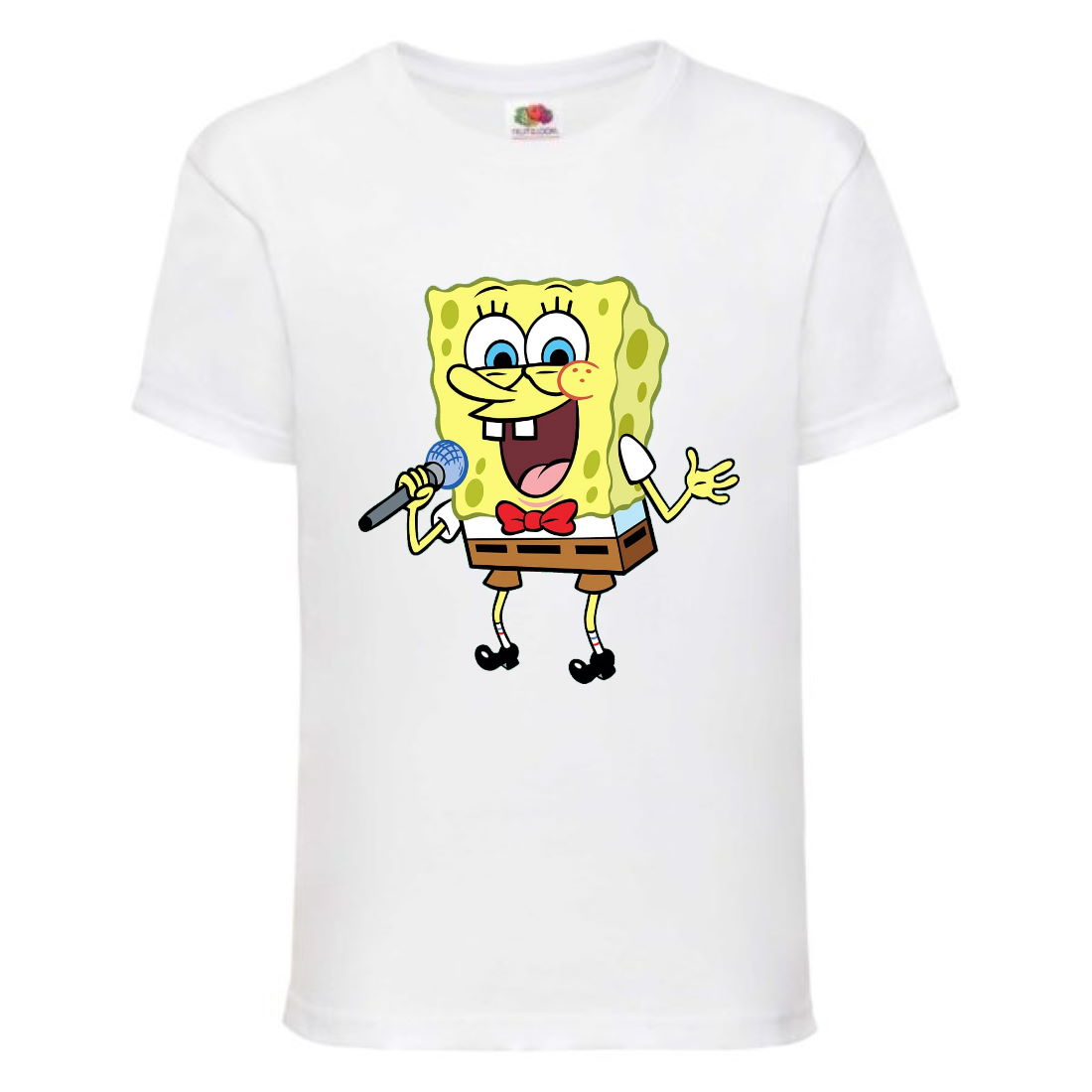 

Футболка Спанч Боб 32 (Sponge Bob) белая 104 см