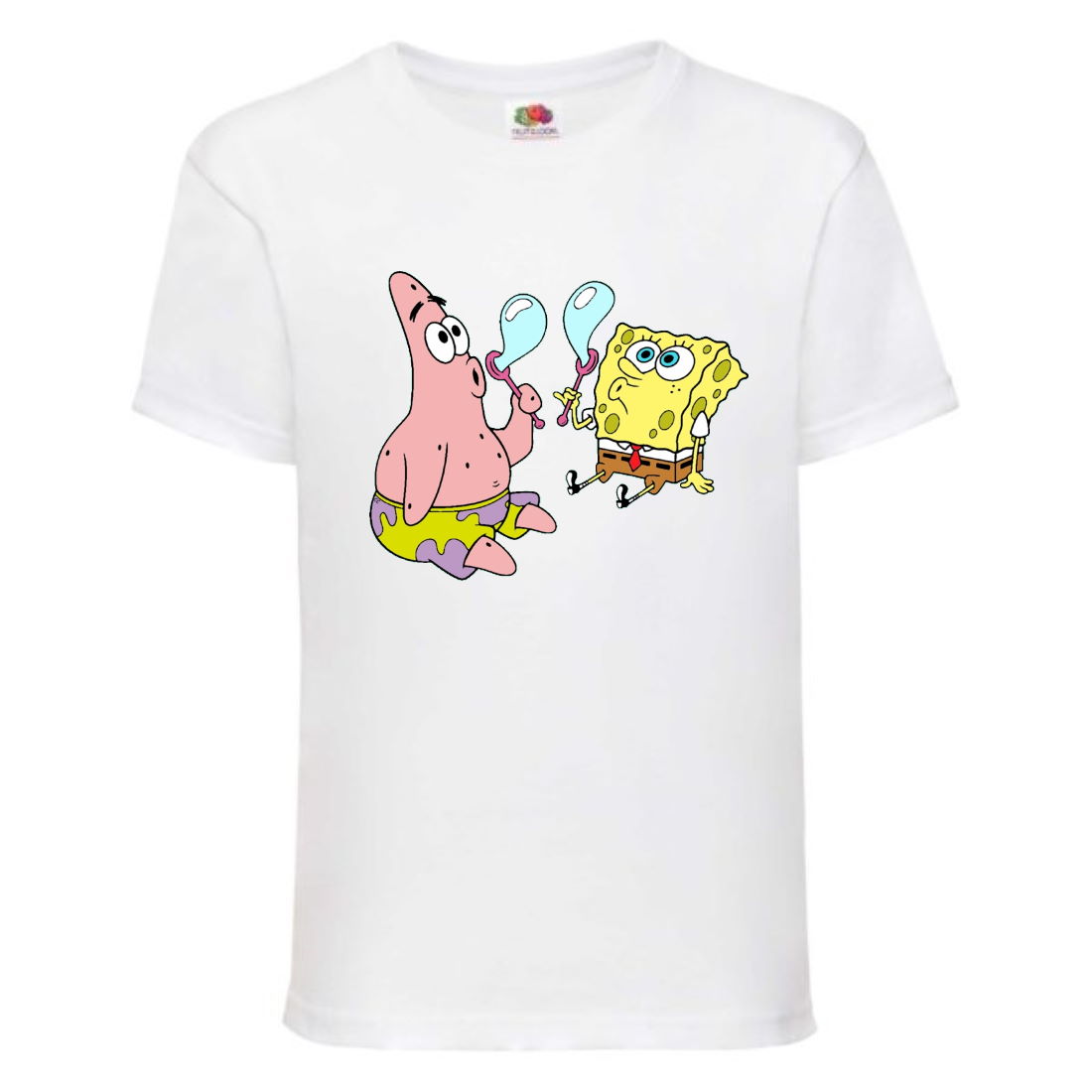 

Футболка Спанч Боб 36 (Sponge Bob) белая 104 см