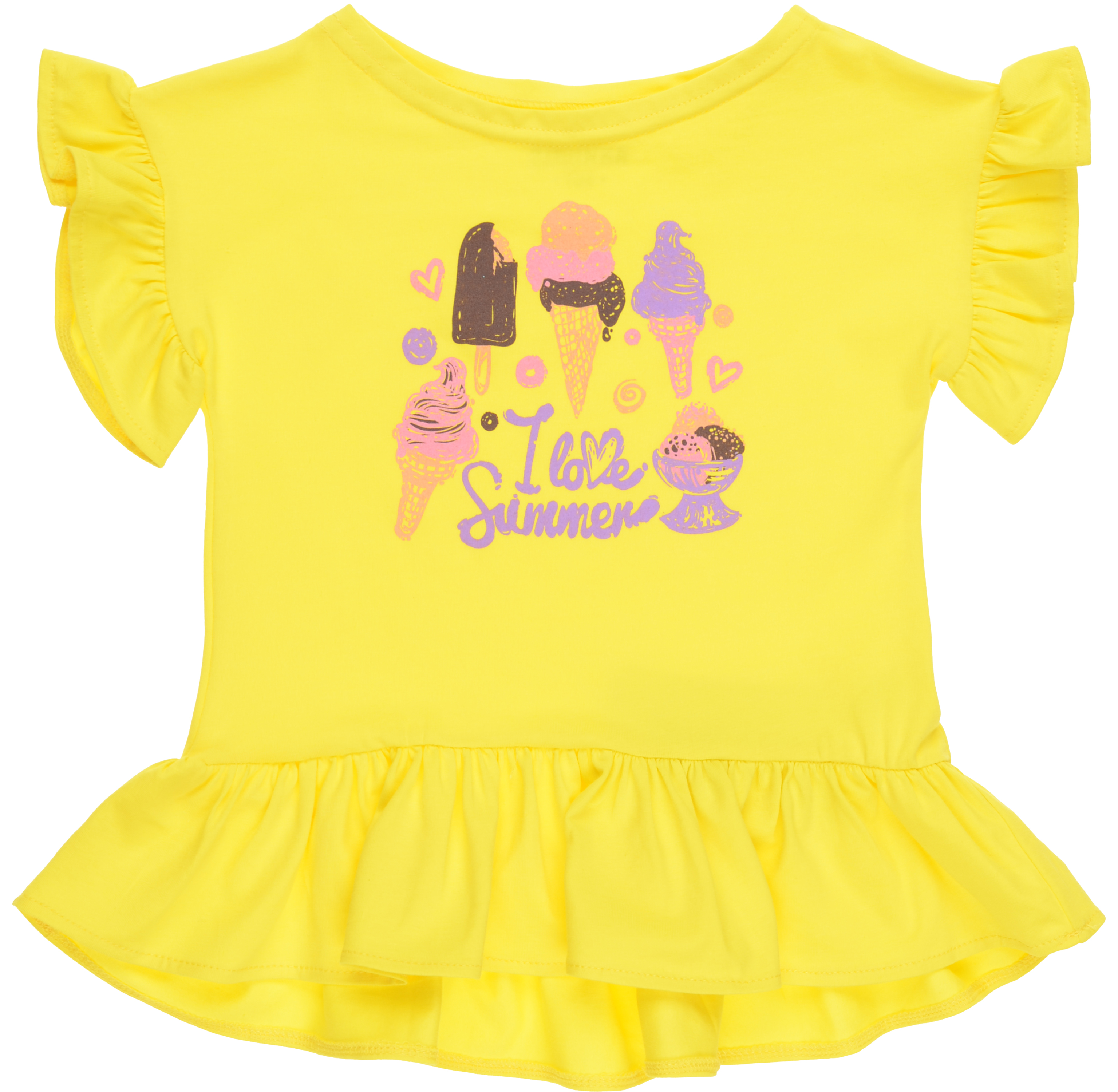 

Футболка Zironka Summer Kids 74-9003-1 98 см Желтая