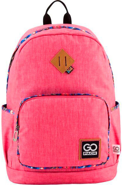 

Рюкзак GoPack 124 GO-3 44.5×30×17 см 23 л розовый (GO18-124L-3)