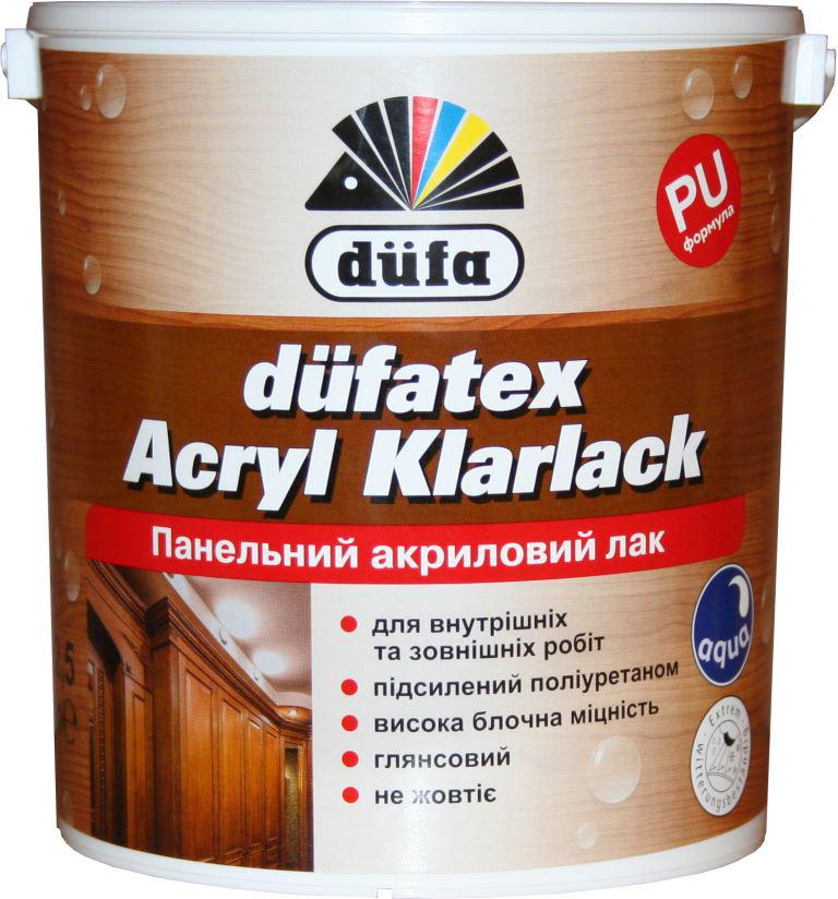 

Лак панельний акриловий Dufa Acryl Klarlack 2,5л глянцевий