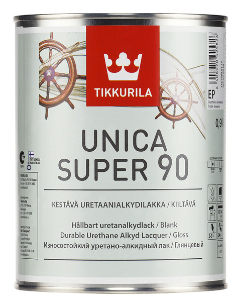 

Лак Універсальний Tikkurila Уніка Супер 0,9л глянцевий