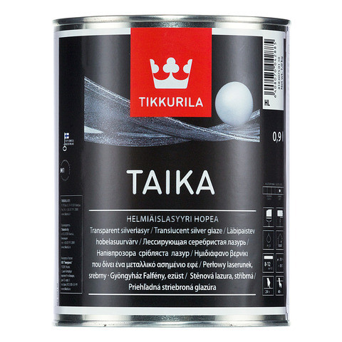 

Золотиста лазур Tikkurila Тайка Taika 0,9л KL напівпрозора