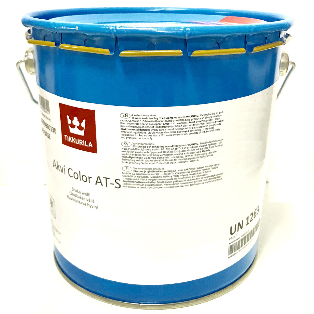 

Морилка водорозчинна Tikkurila Akvi Color (Акві Колор) AT-S 2,7л