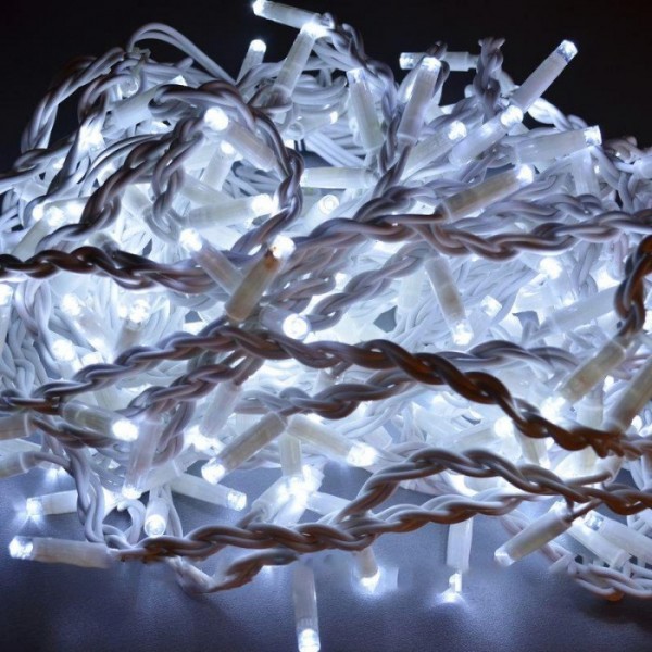 

Гирлянда уличная штора LED 240 холодный белый/белый провод (PL000812)