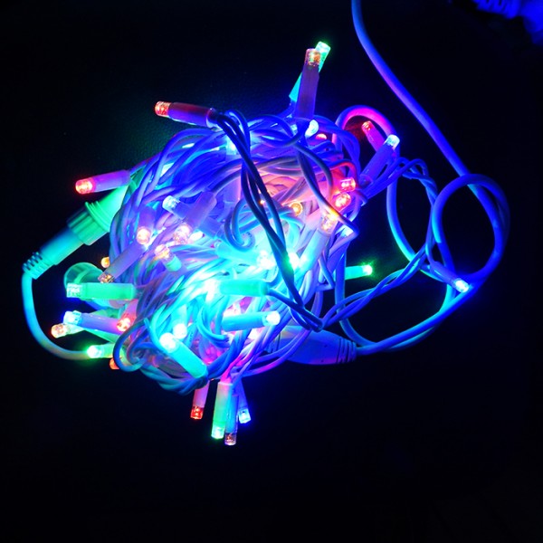 

Гирлянда уличная Нить LED 100 мульти/белый провод (PL000830)