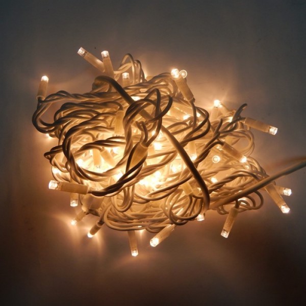 

Гирлянда Уличная Нить LED 120 тёплый белый/белый провод (PL000824)