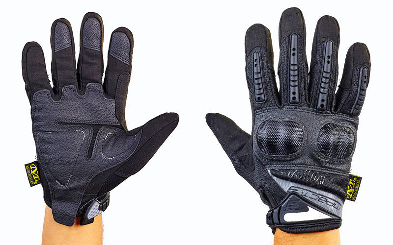 

Перчатки тактические с закрытыми пальцами MECHANIX MPACT 3 BC-4923 Черный М