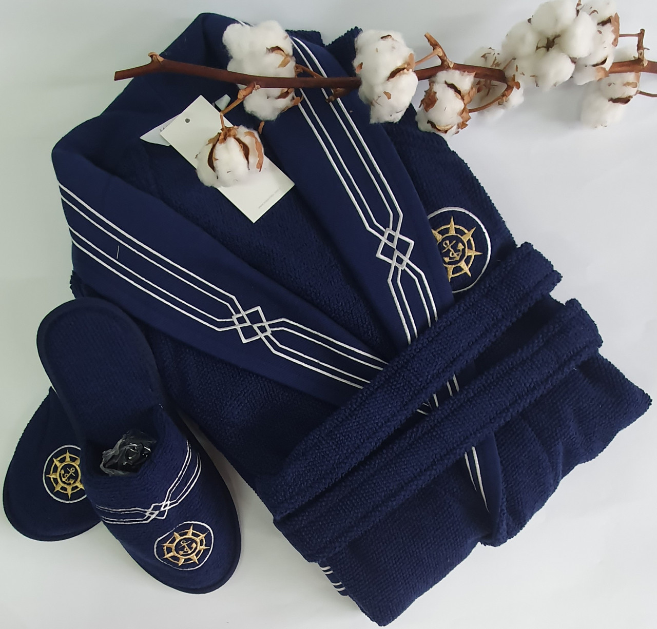 

Халат мужской Maison D'or Elegance Marine Navi M