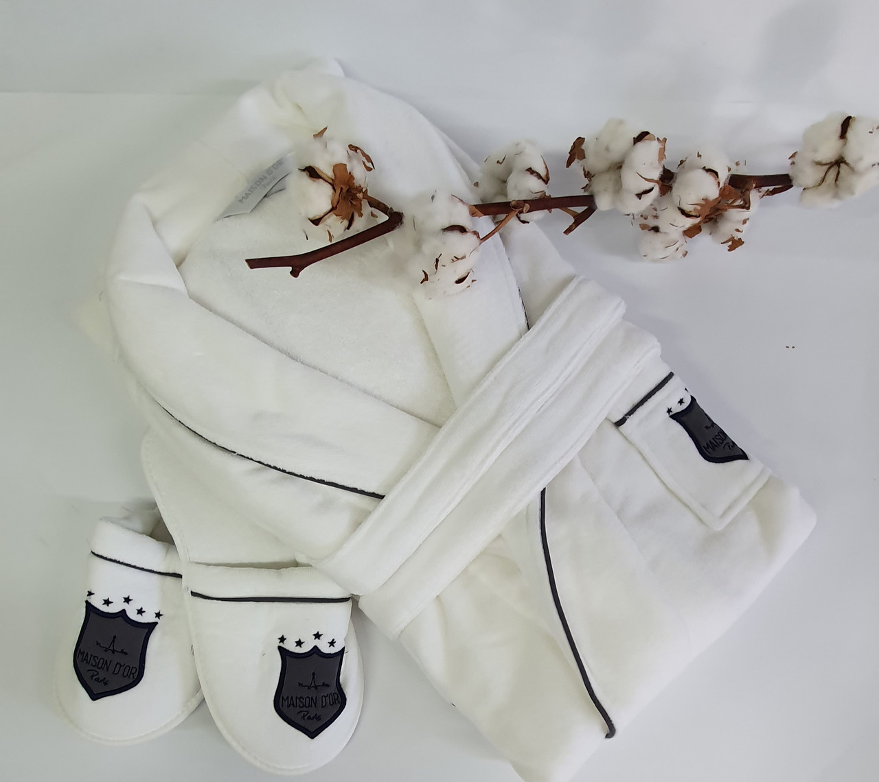 

Халат мужской Maison D'or Boswell White L