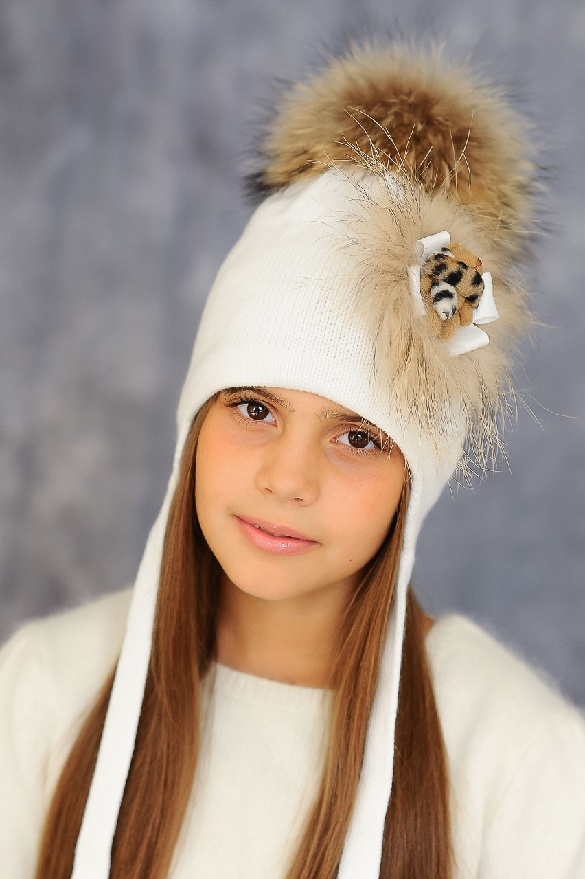 

Шапка So cute Мишель 44-46 см Белая (WH1-14)
