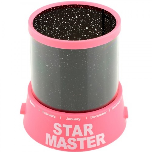 

Проектор звездного неба Star Master с USB-кабелем и адаптером Pink