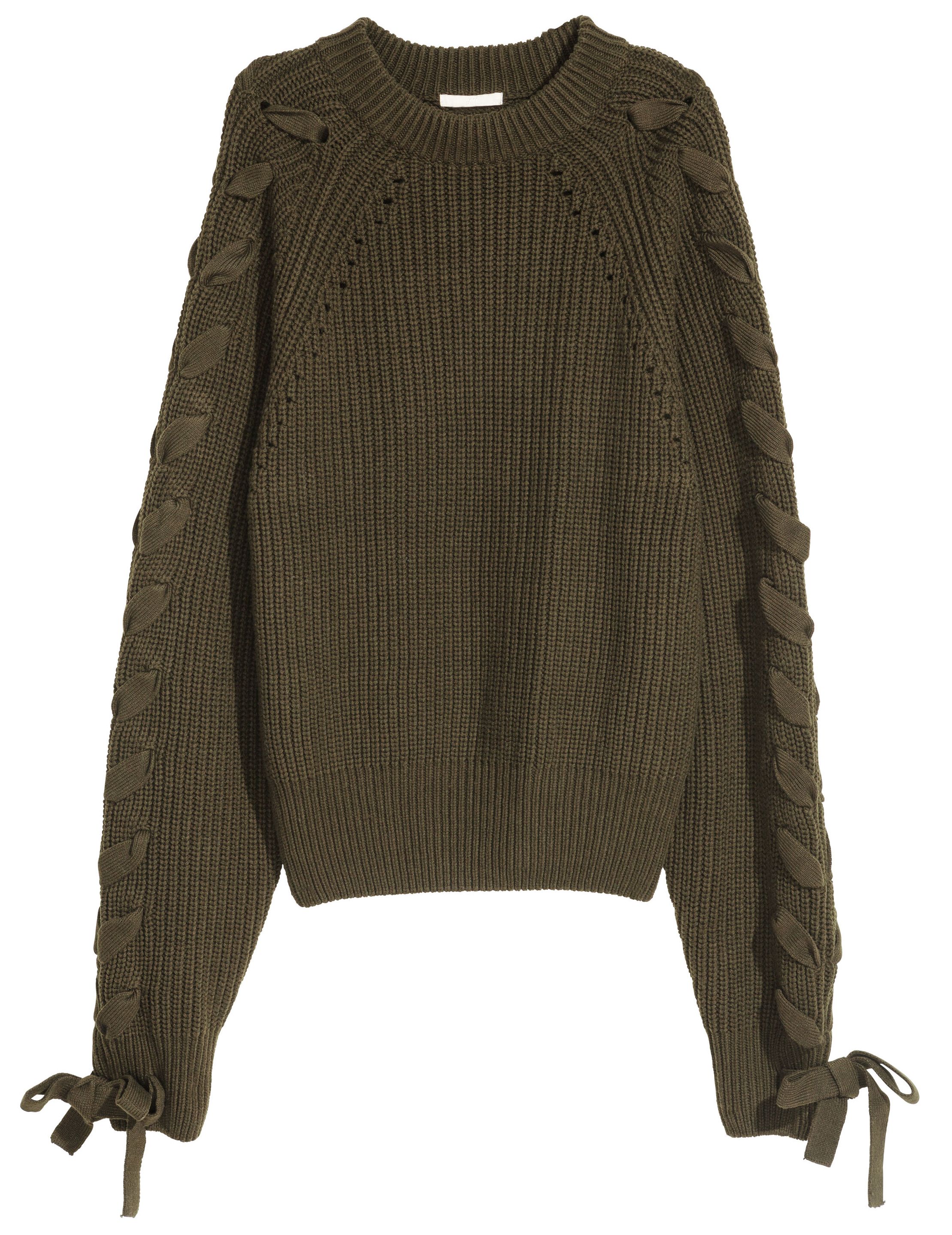 

Джемпер H&M 5452646 32 Темно-зеленый