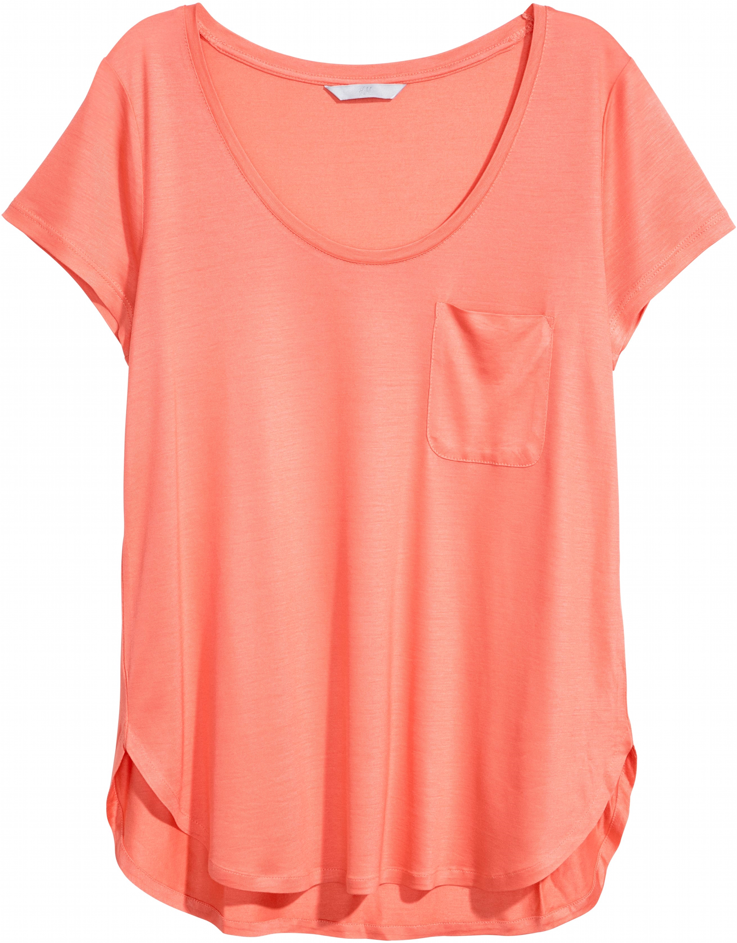

Футболка H&M 05486136 M Коралловая (GT02000000001888_AB5000000667727)