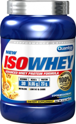 

Протеин Quamtrax Iso Whey 907 г Печенье-крем (8436046972940)