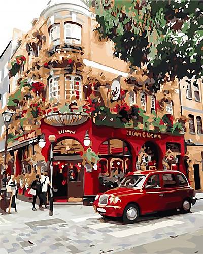 

Живопись по номерам "Европейский городок" 40 * 50см ArtStory (AS0702)