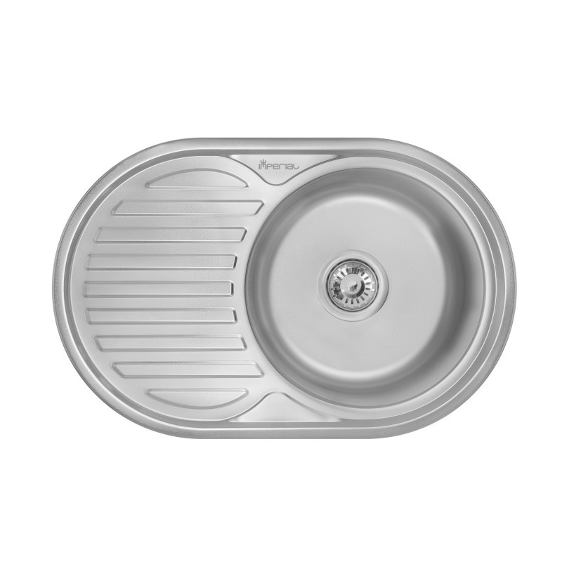 

Мойка врезная из нержавеющей стали Imperial 7750 (0,6мм) Satin