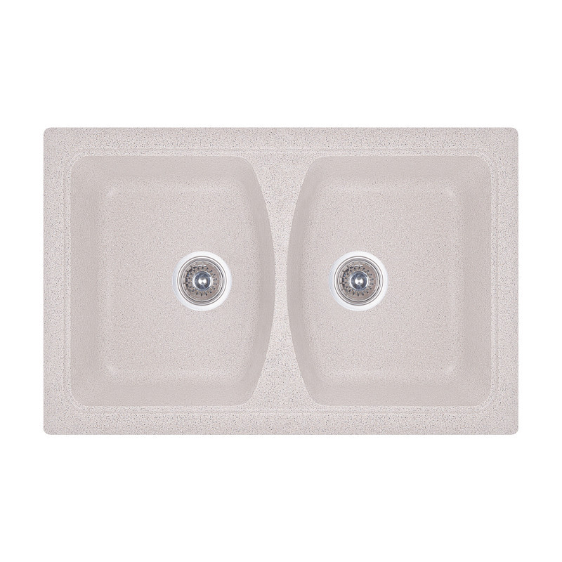

Мойка гранитная Fosto 79x50 SGA-800 (персик) двойная