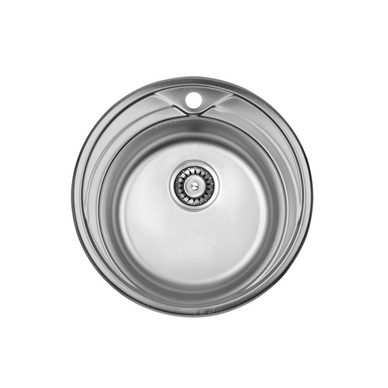 

Врезная кухонная мойка ULA 7109 ZS Micro Decor 08 (мойка 510 нерж.)