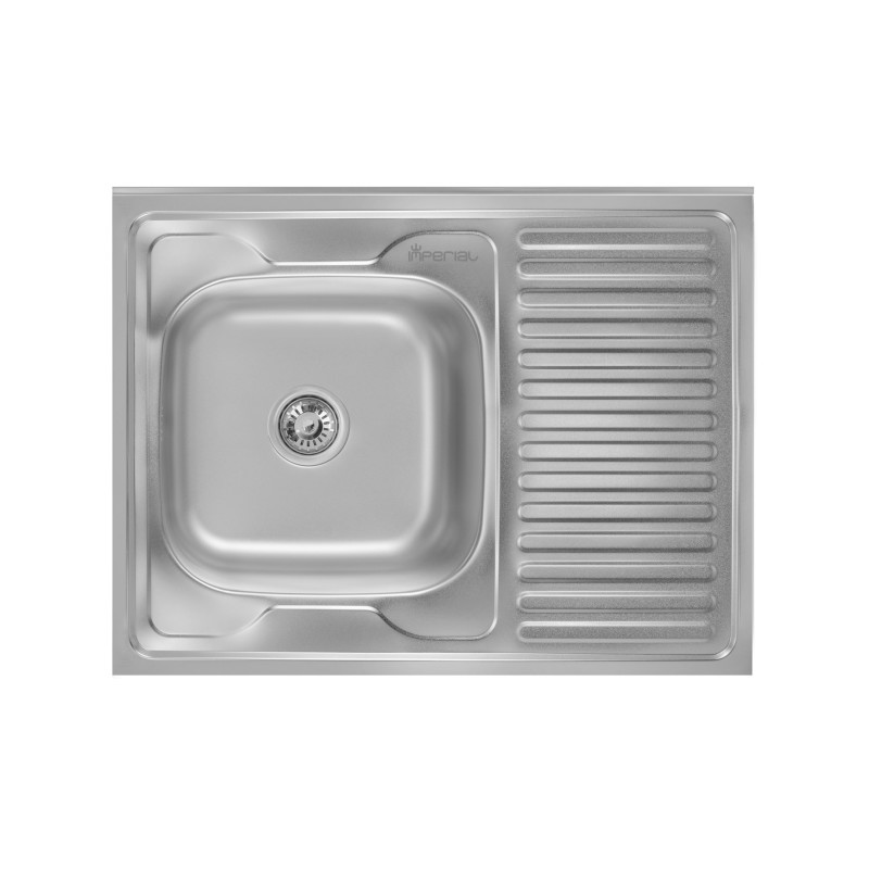 

Накладная кухонная мойка из нержавеющей стали Imperial 5080-L Decor