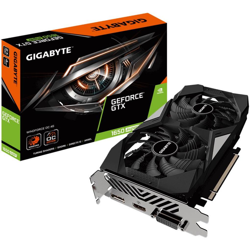 

Видеокарта GIGABYTE GeForce GTX1650 SUPER 4096Mb WF2 OC (GV-N165SWF2OC-4GD)