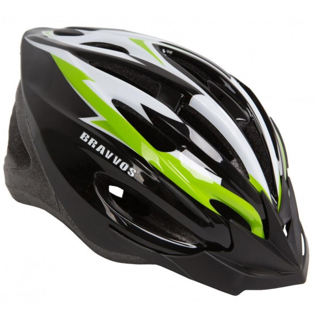 

Шлем Velotrade HEL126 черно-бело-салатовый L (HEAD-004)