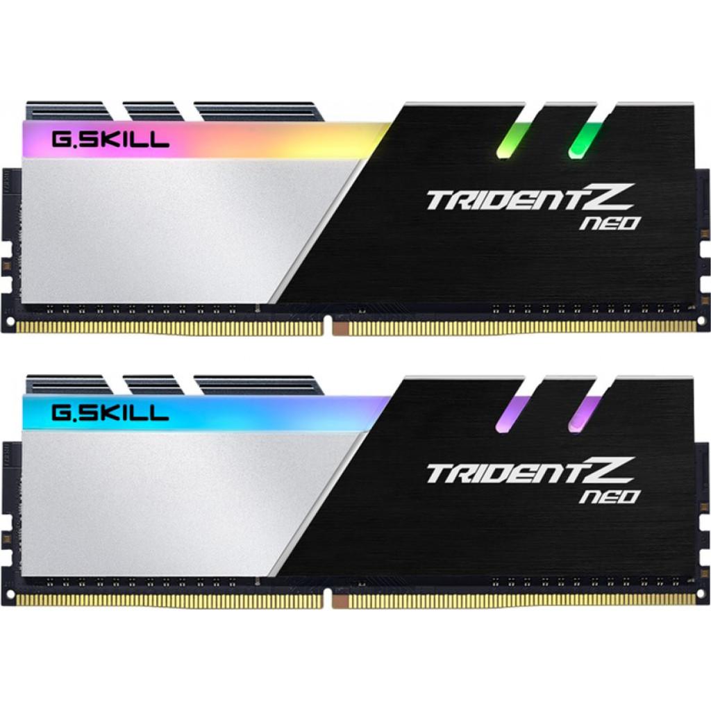 

Модуль памяти для компьютера DDR4 32GB (2x16GB) 3200 MHz TridentZ NEO G.Skill (F4-3200C16D-32GTZN)