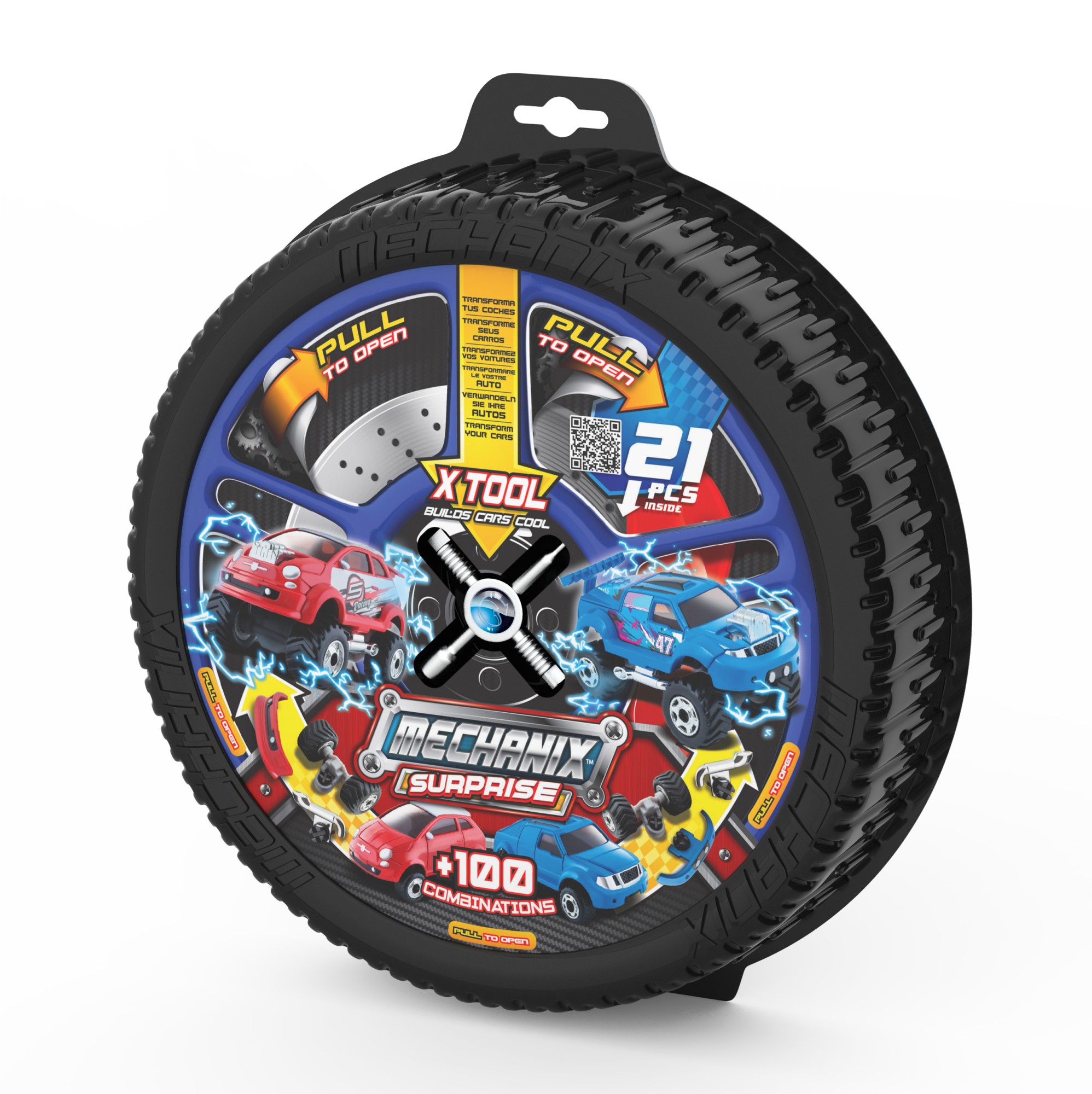 

Набор для конструирования Mechanix Surprise - автомобиль и аксессуары (14000) (4897011191904)