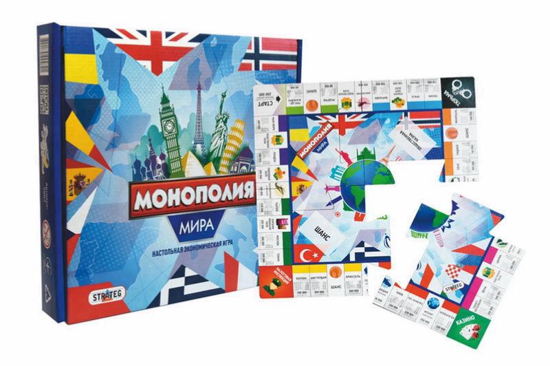 

Настільна гра "Монополія світу" 7007 STRATEG