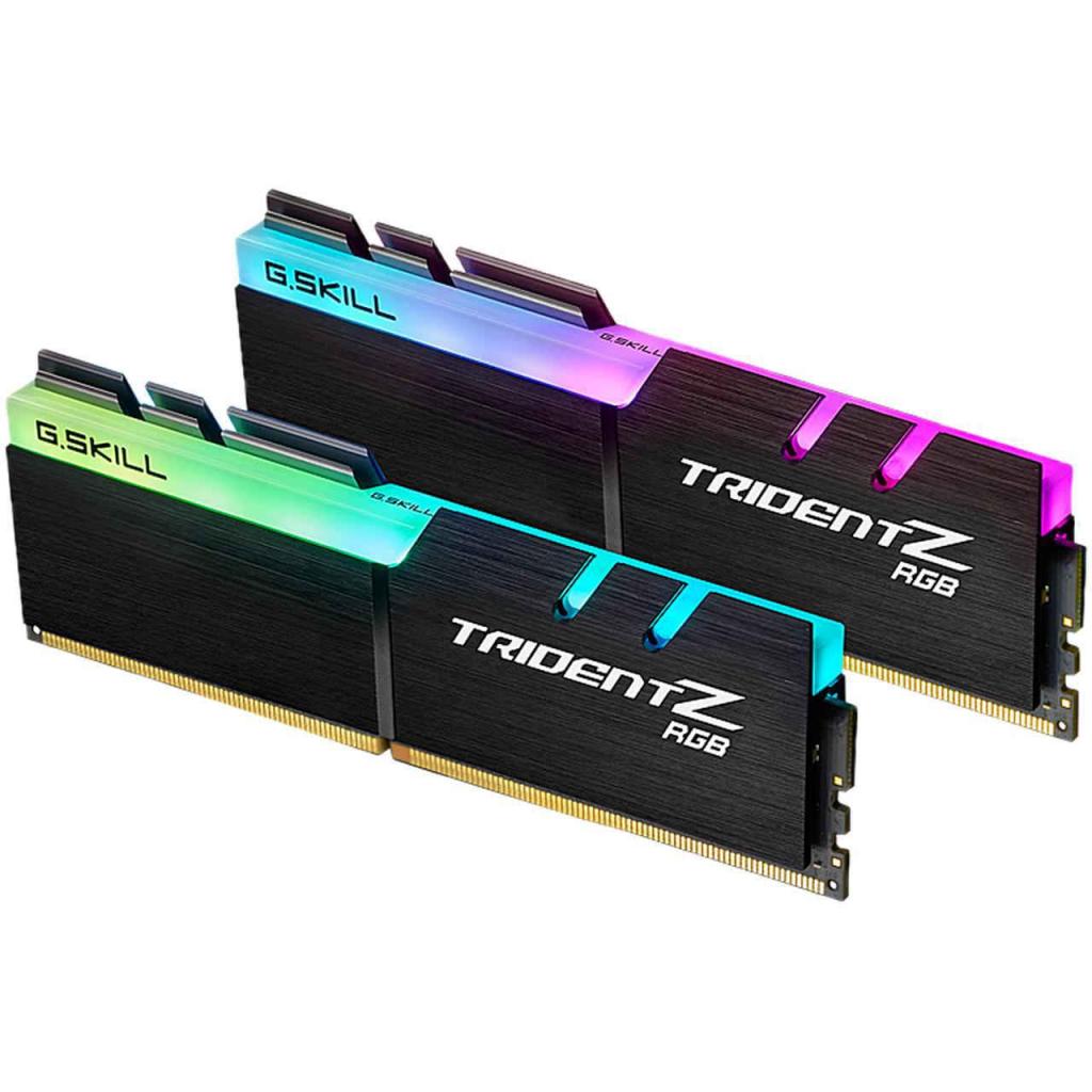 

Оперативная память DDR4 16GB (2x8GB) 3000 MHz TridentZ RGB Black G.Skill (F4-3000C16D-16GTZR)